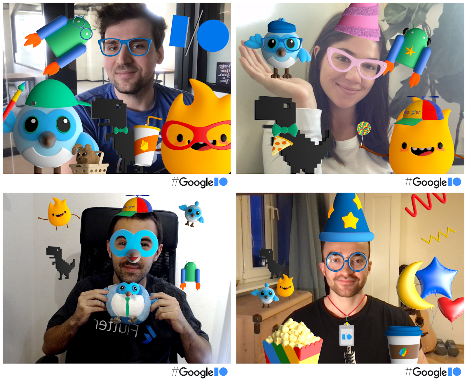 Very Good Ventures team who worked on I/O Photo Booth