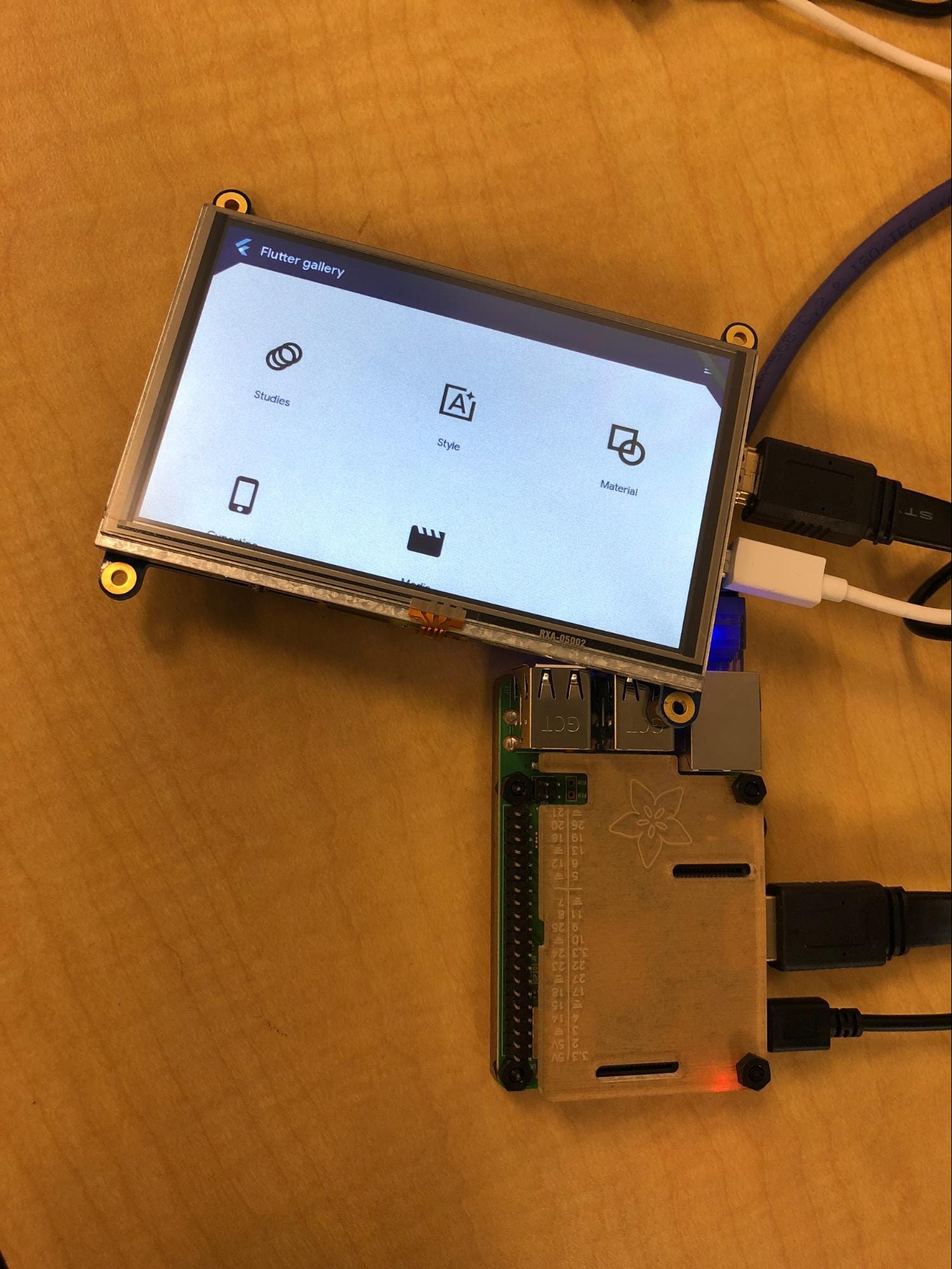 Flutter on Raspberry Pi (mostly) from Scratch