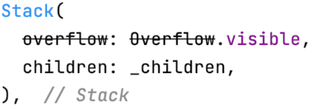 Creating a Flutter widget using a deprecated argument