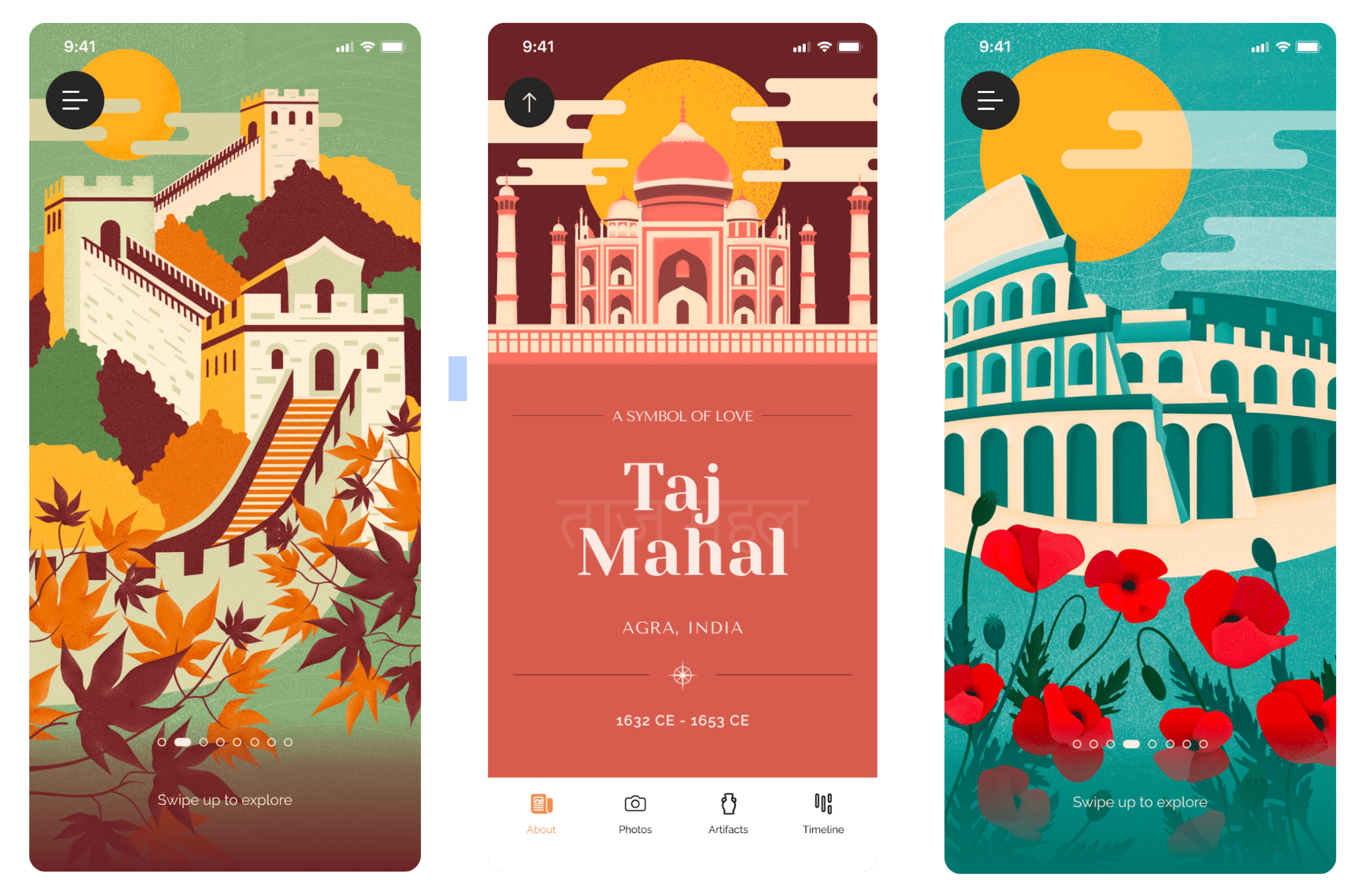 Wonderous: Explore the World with Flutter