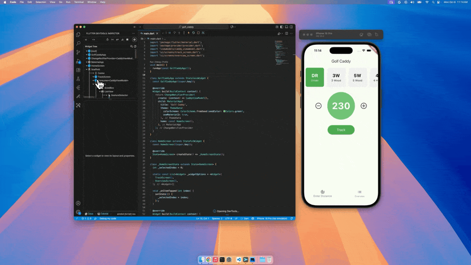 The MCP server provides Gemini CLI access to Dart and Flutter DevTools