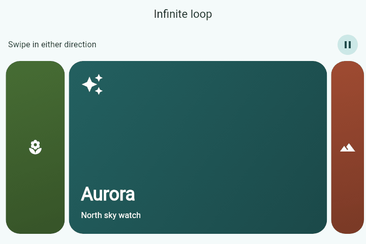 CarouselView now supports infinite scrolling!