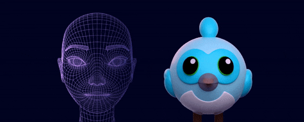 Move your face to see the Rive model mimic your behavior
