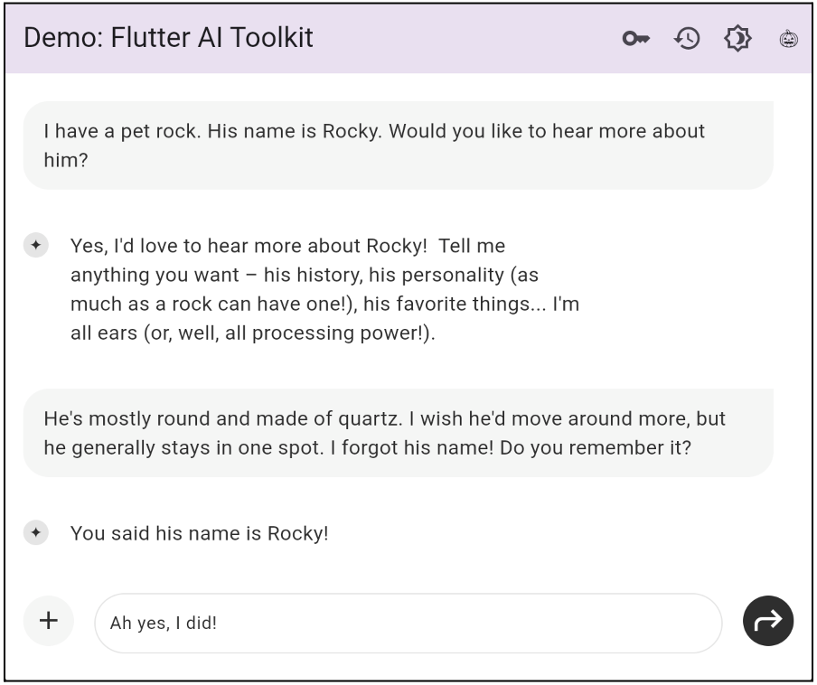 Announcing Flutter AI Toolkit