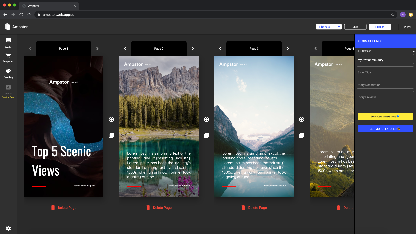 Flutter web support updates
