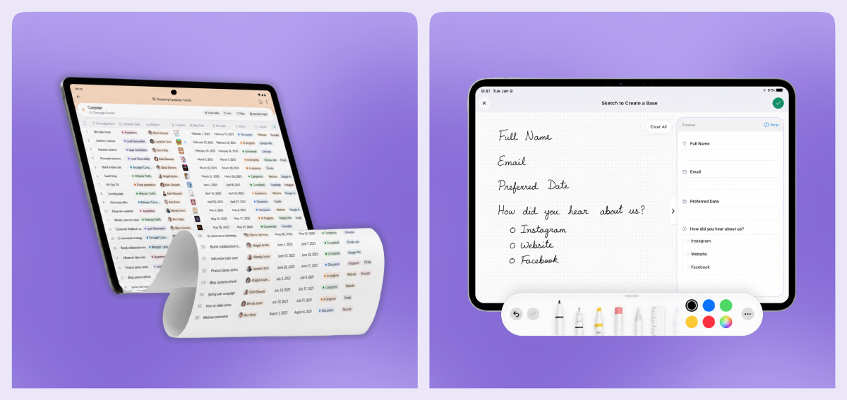 iPhone and iPad